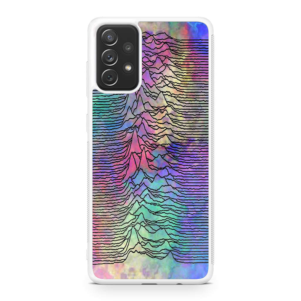 Joy Division Unknown Pleasures Colorful Galaxy A23 5G Case