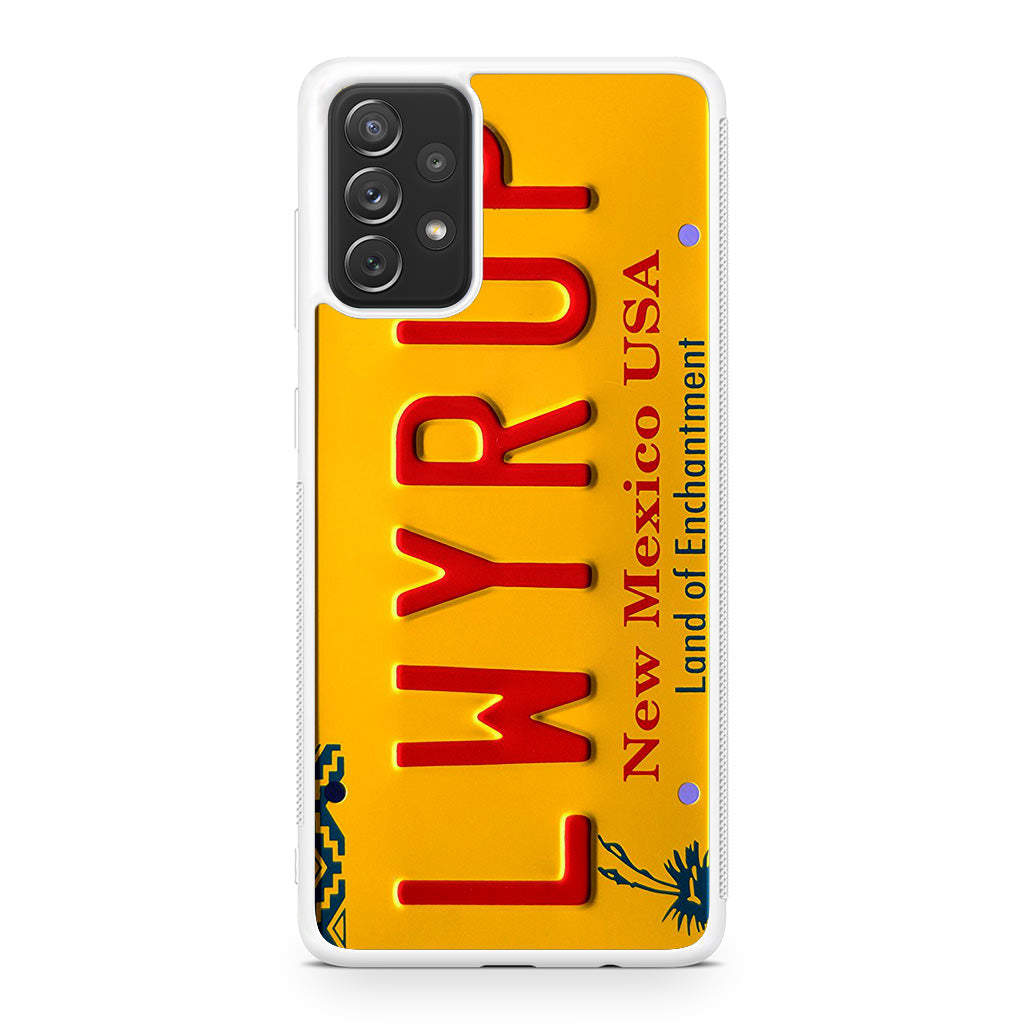 LWYRUP License Plate Galaxy A23 5G Case