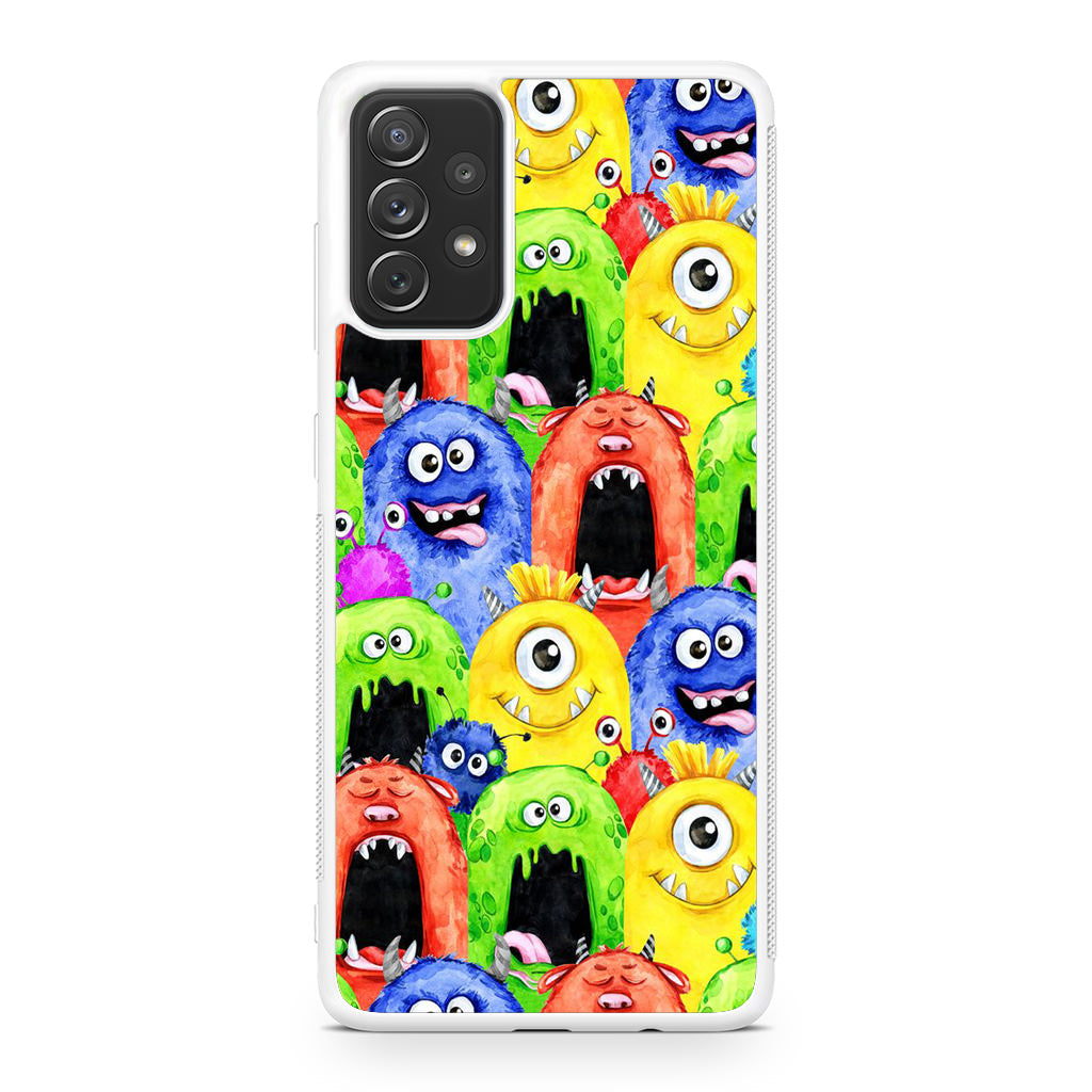 Monster Watercolor Art Galaxy A23 5G Case