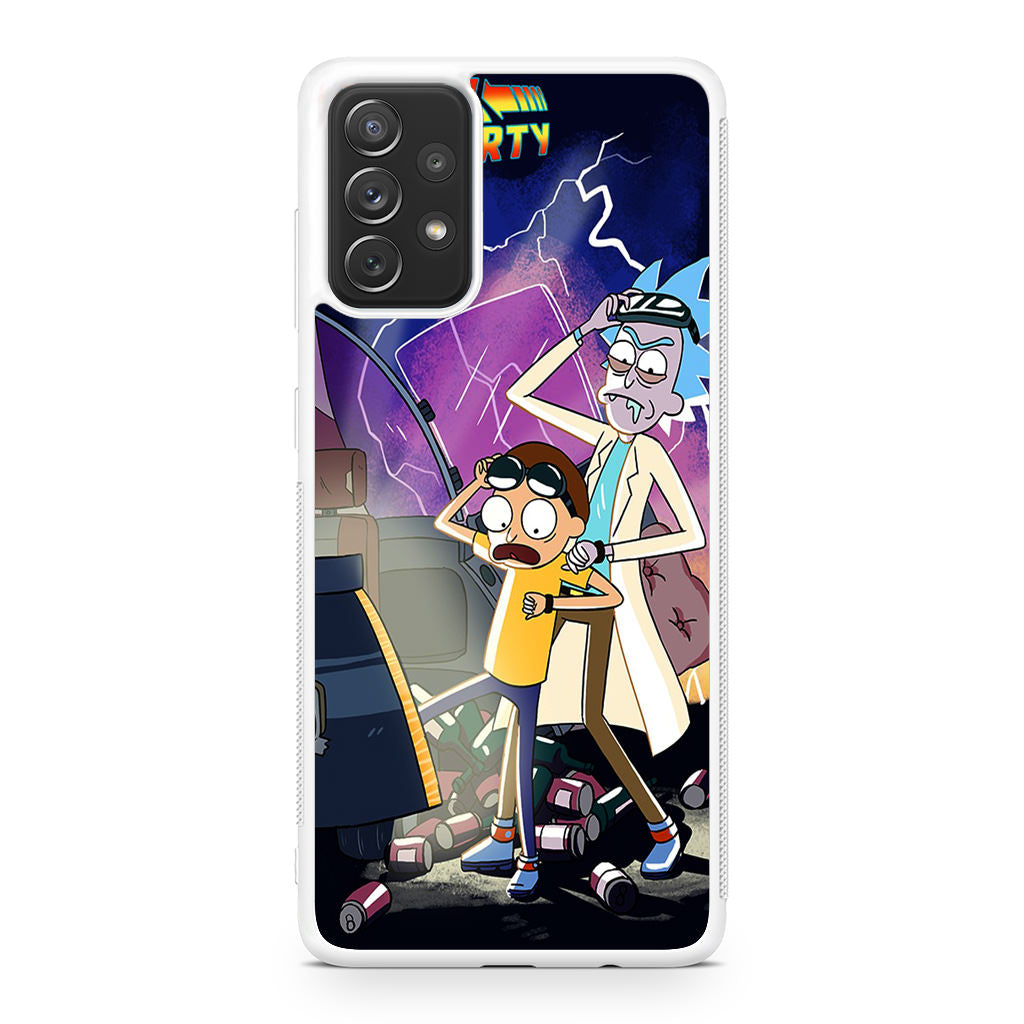 Rick And Morty Back To The Future Galaxy A23 5G Case