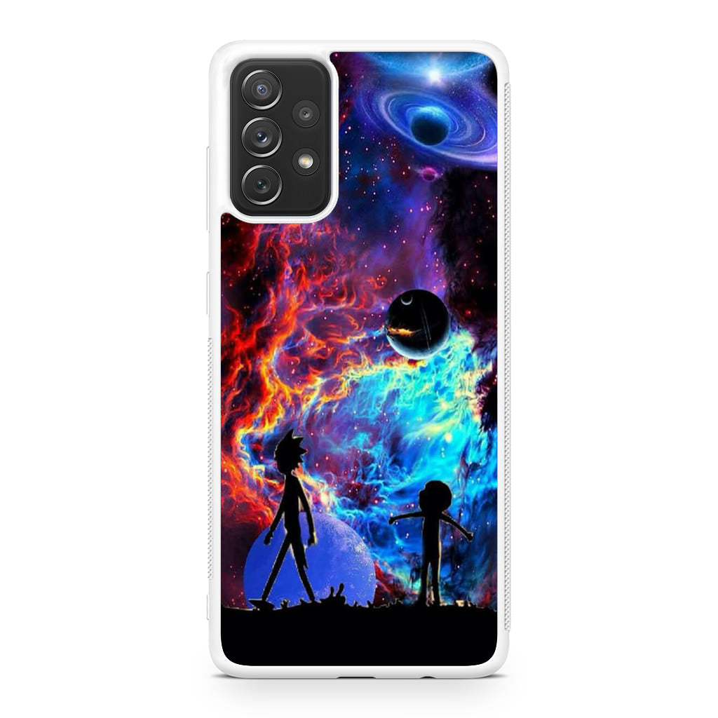 Rick And Morty Flat Galaxy Galaxy A23 5G Case
