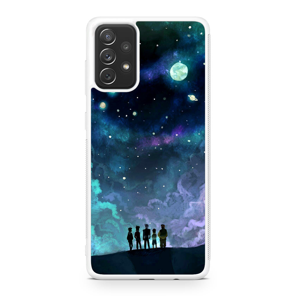Voltron In Space Nebula Galaxy A23 5G Case