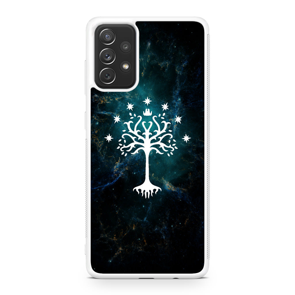 White Tree Of Gondor In Space Nebula Galaxy A23 5G Case