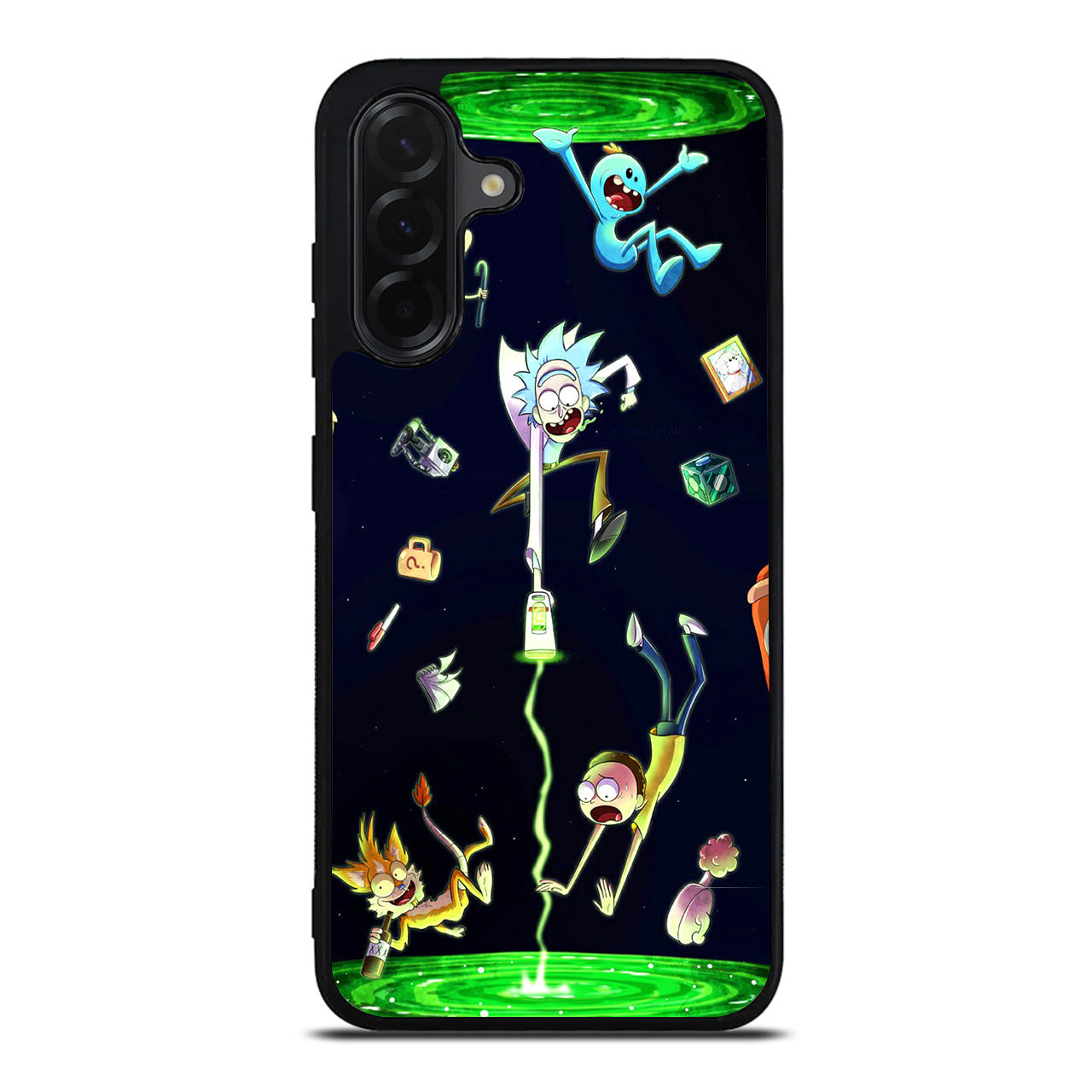 Rick And Morty Portal Fall Samsung Galaxy A26 5G / A36 5G / A56 5G Case