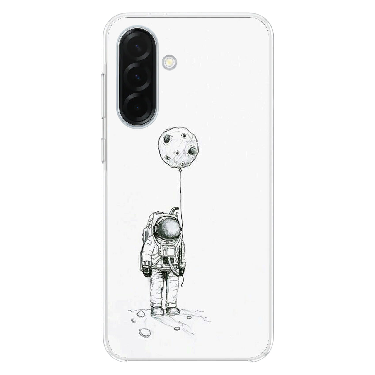 Astronaut Moon Balloon Samsung Galaxy A26 5G / A36 5G / A56 5G Case