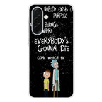 Rick And Morty Quotes Samsung Galaxy A26 5G / A36 5G / A56 5G Case