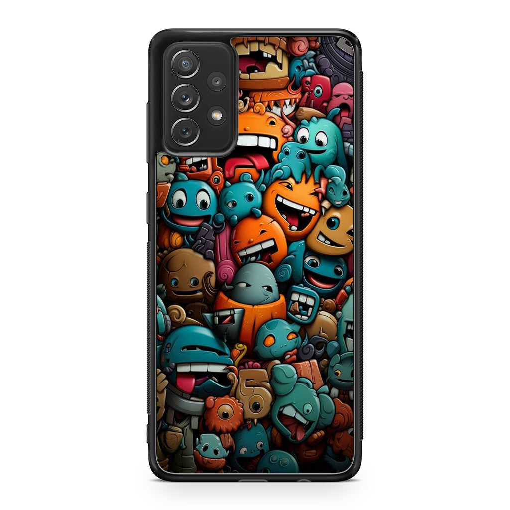Chaos Chuckles Invasion Galaxy A23 5G Case