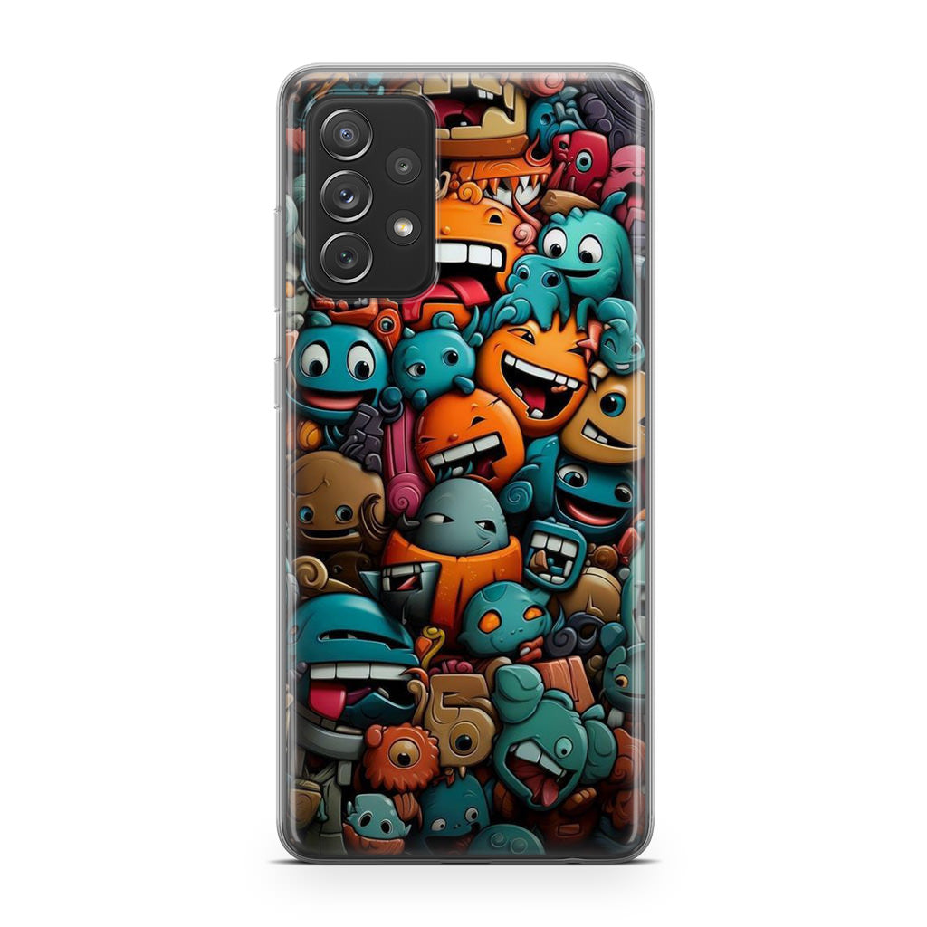 Chaos Chuckles Invasion Galaxy A23 5G Case