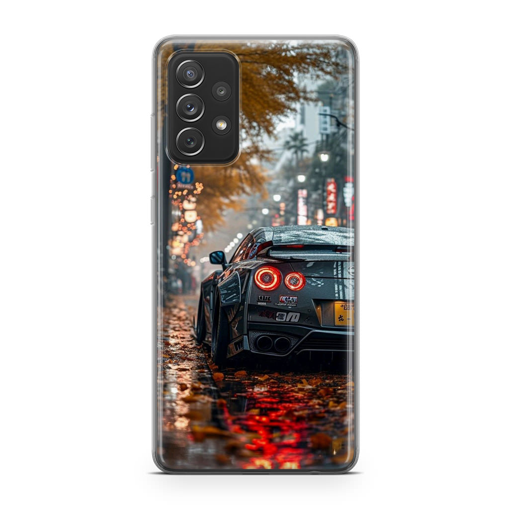 Neon Drift Autumn Streets Galaxy A23 5G Case