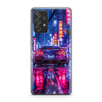 Neon Midnight Drift Tokyo Rain Galaxy A23 5G Case