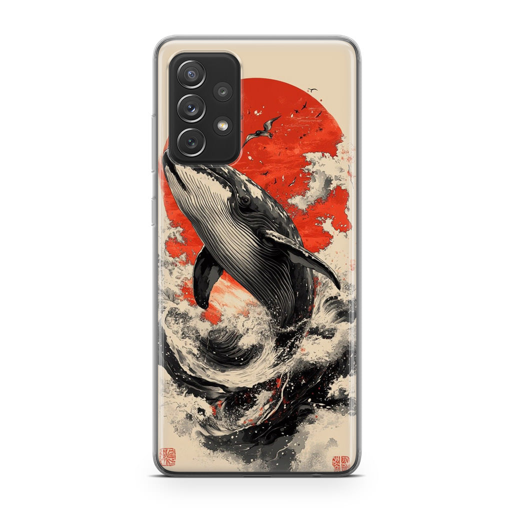 The Whale Rises Galaxy A23 5G Case