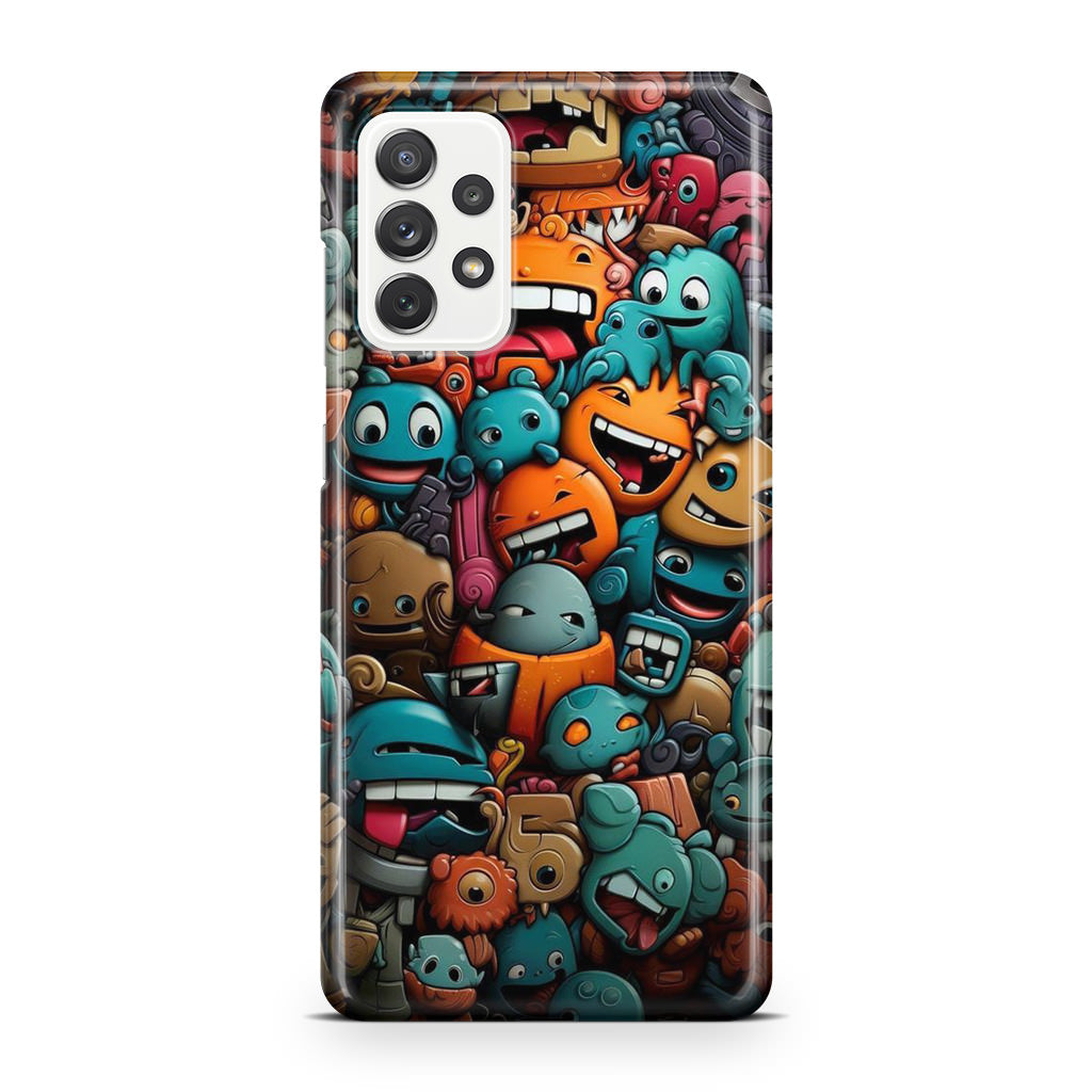 Chaos Chuckles Invasion Galaxy A23 5G Case