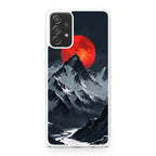 Crimson Eclipse The Mountain Galaxy A23 5G Case