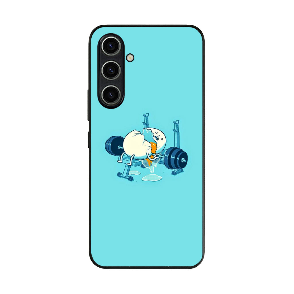 Egg Accident Workout Samsung Galaxy S23 FE Case