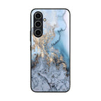Golden Azure Marble Samsung Galaxy A35 5G Case