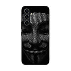 Guy Fawkes Mask Anonymous Samsung Galaxy S23 FE Case