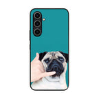 Pug is on the Phone Samsung Galaxy S23 FE Case