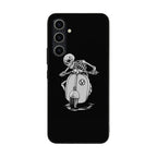 Skeleton Rides Scooter Samsung Galaxy S23 FE Case