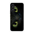 Toothless Dragon Eyes Close Up Samsung Galaxy S23 FE Case