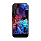 Rick And Morty Flat Galaxy Samsung Galaxy A25 5G / Galaxy A15 5G Case