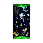 Rick And Morty Portal Fall Samsung Galaxy A54 5G Case