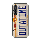 Back to the Future License Plate Outatime Samsung Galaxy A54 5G Case