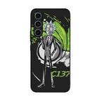 Rick Sanchez Agent C137 Samsung Galaxy A35 5G Case
