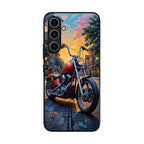 Sunset Thunder Ride Into the Glow Samsung Galaxy A54 5G Case