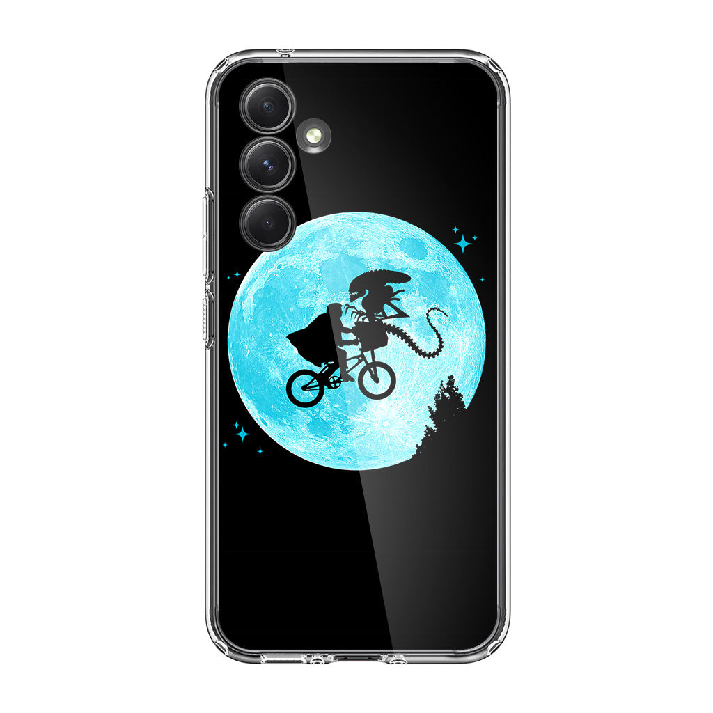 Alien Bike to the Moon Samsung Galaxy A25 5G | Galaxy A15 5G Case