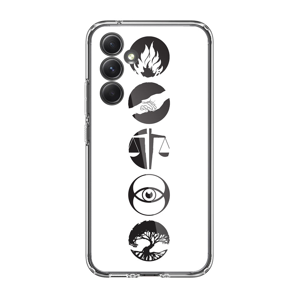 Divergent Factions Samsung Galaxy S23 FE Case
