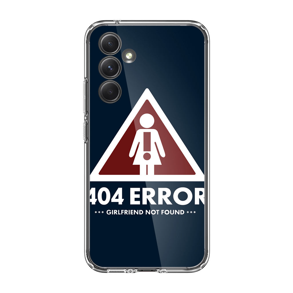 Girlfriend Not Found Error Samsung Galaxy S23 FE Case