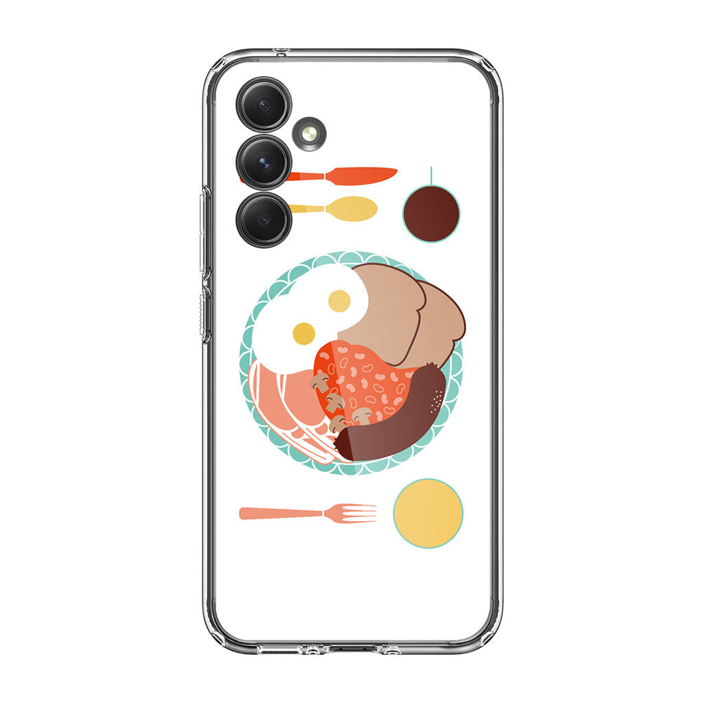London Breakfast Samsung Galaxy S23 FE Case