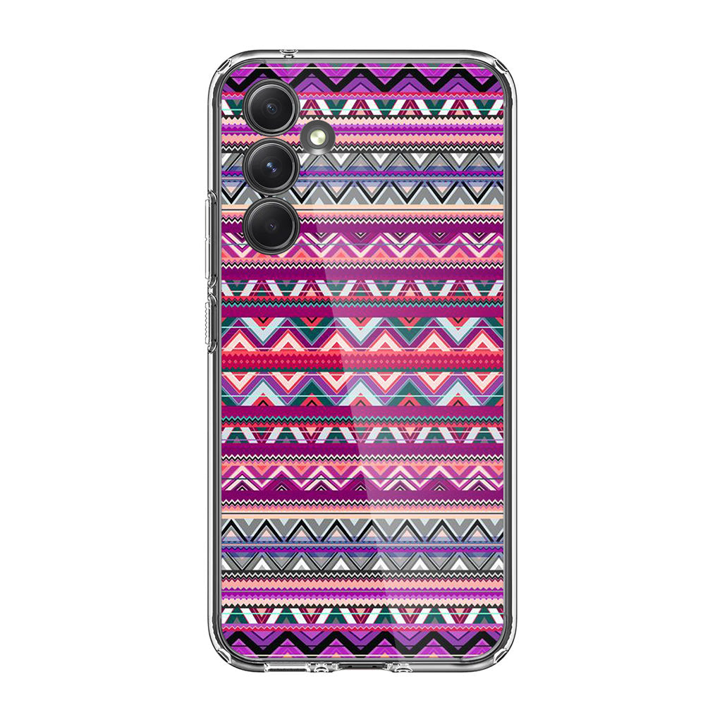 Purple Aztec Art Samsung Galaxy S23 FE Case