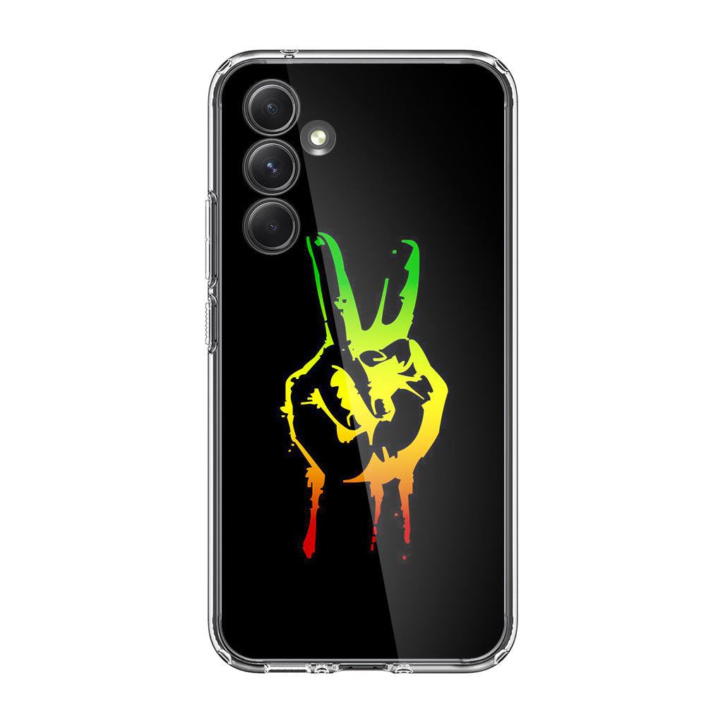 Reggae Peace Samsung Galaxy S23 FE Case