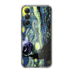Skellington on a Starry Night Samsung Galaxy S23 FE Case