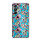 Skull Floral Sugar Samsung Galaxy S23 FE Case