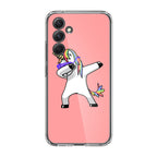 Unicorn Dabbing Pink Samsung Galaxy S23 FE Case