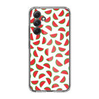 Watermelon Fruit Pattern White Samsung Galaxy A54 5G Case