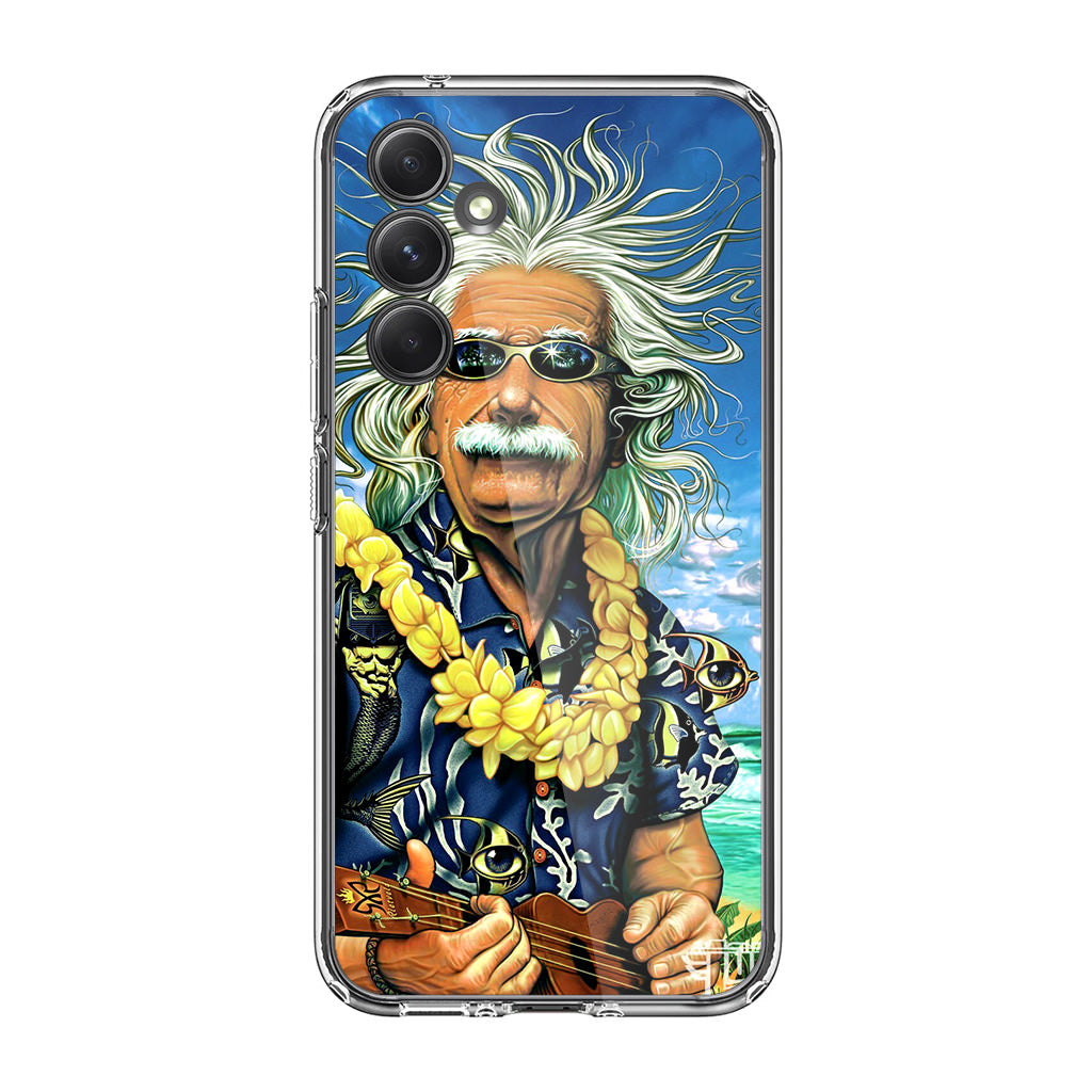 Albert Enstein On Vacation Samsung Galaxy S23 FE Case