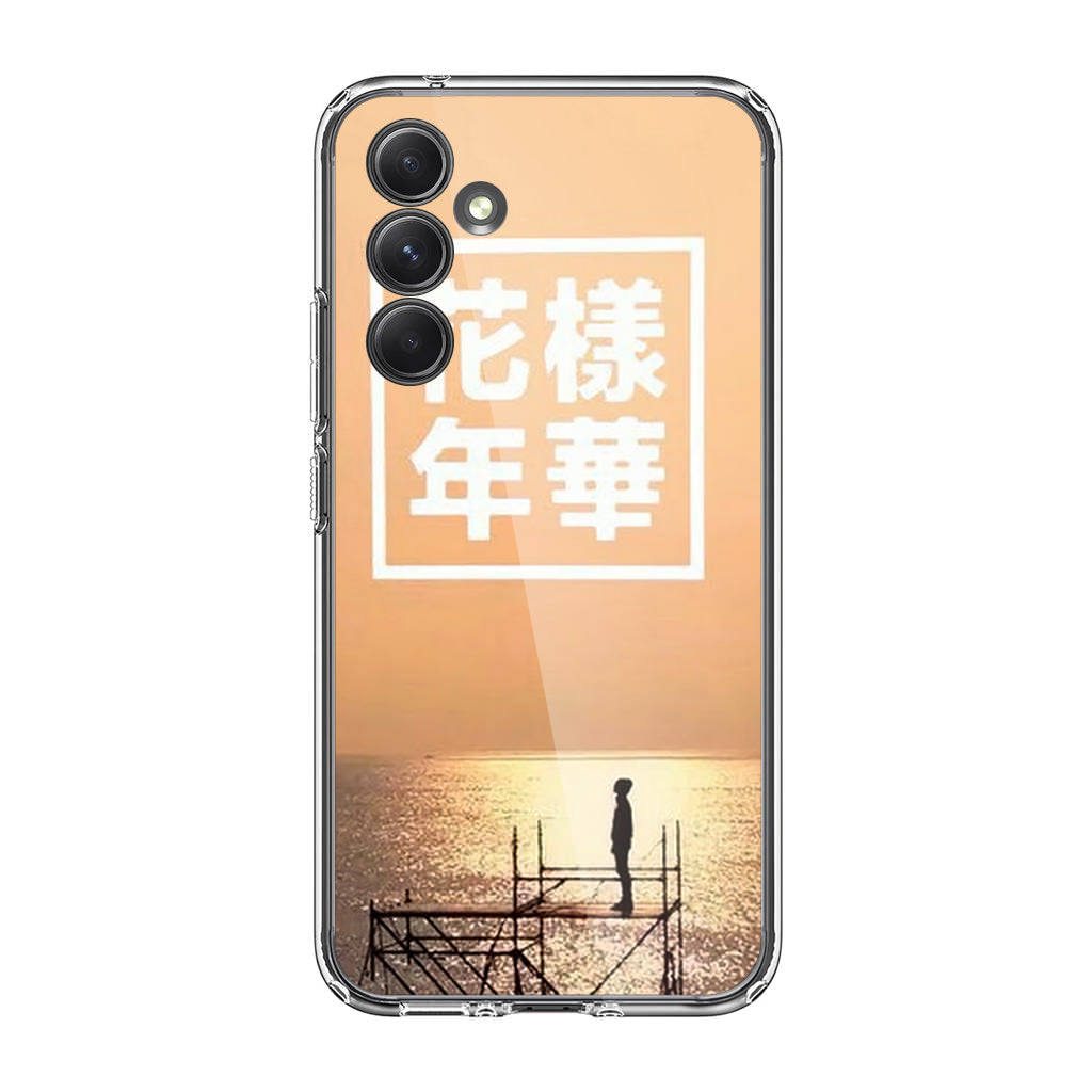 BTS Butterfly Cover Samsung Galaxy A35 5G Case