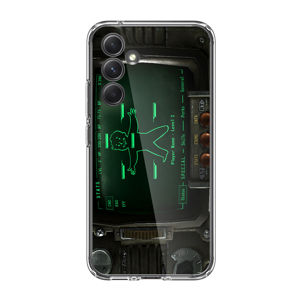 Pip-boy 3000 Samsung Galaxy A35 5G Case