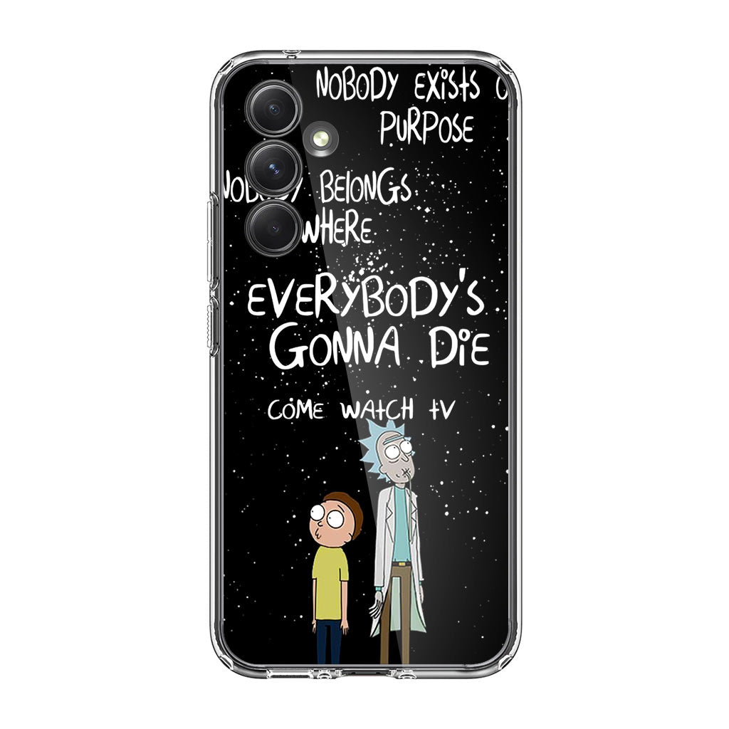 Rick And Morty Quotes Samsung Galaxy A25 5G / Galaxy A15 5G Case