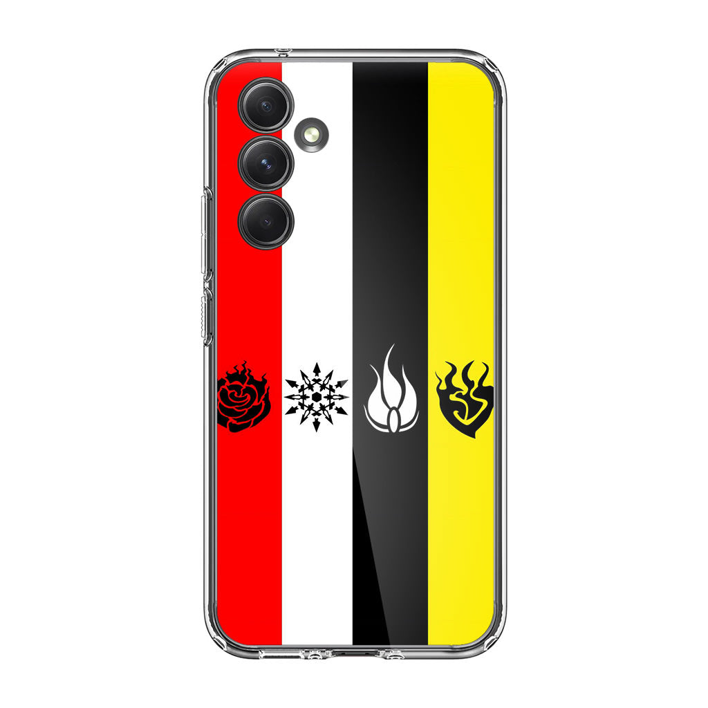 RWBY All Symbols Samsung Galaxy A25 5G / Galaxy A15 5G Case