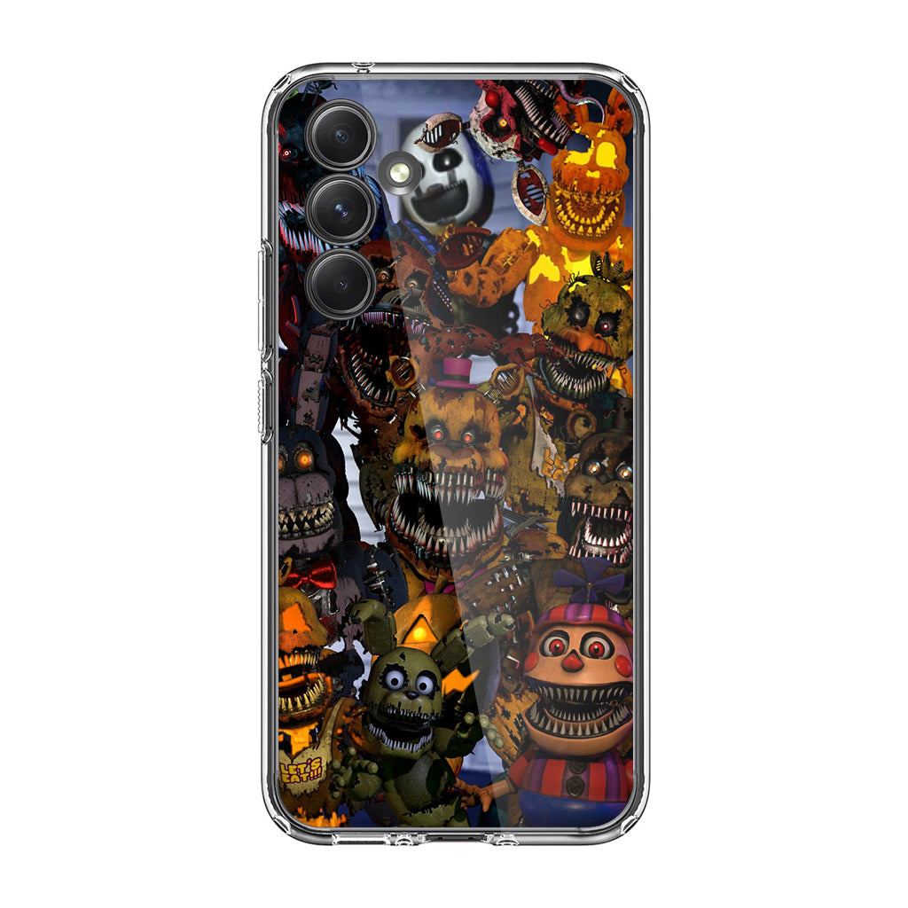 Five Nights at Freddy's Scary Characters Samsung Galaxy A25 5G / Galaxy A15 5G Case