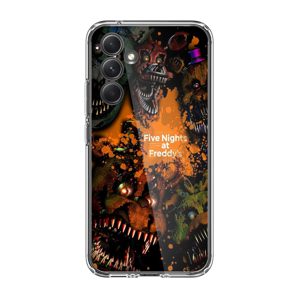 Five Nights at Freddy's Scary Samsung Galaxy S23 FE Case
