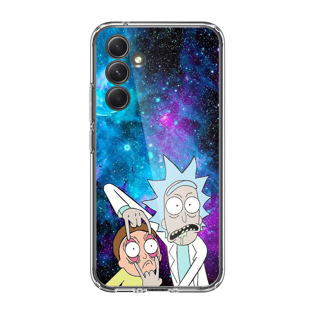 Rick And Morty Open Your Eyes Samsung Galaxy A25 5G / Galaxy A15 5G Case