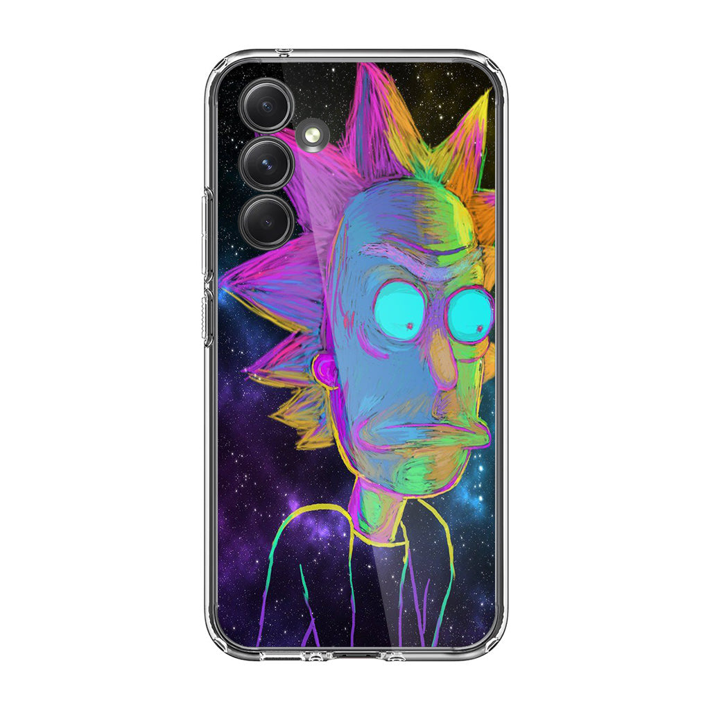 Rick Colorful Crayon Space Samsung Galaxy A25 5G / Galaxy A15 5G Case