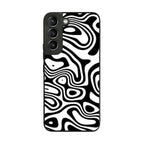 Abstract Black and White Background Galaxy S22 / S22 Plus Case