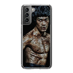 Bruce Lee Typograph Galaxy S22 / S22 Plus Case