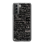 Fix You Lyrics Galaxy S22 / S22 Plus Case